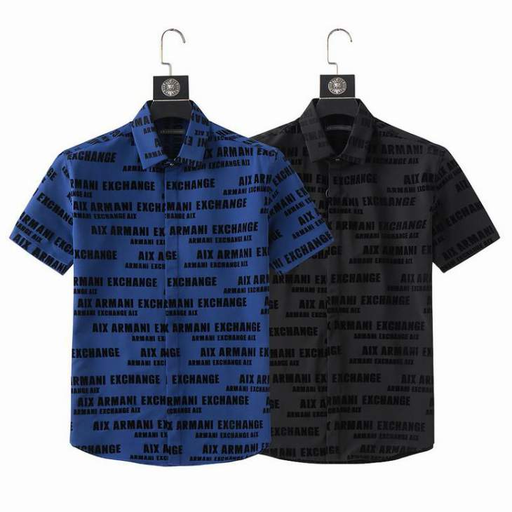 Picture of Armani Shirts Short _SKUArmaniM-3XL26nn0227812